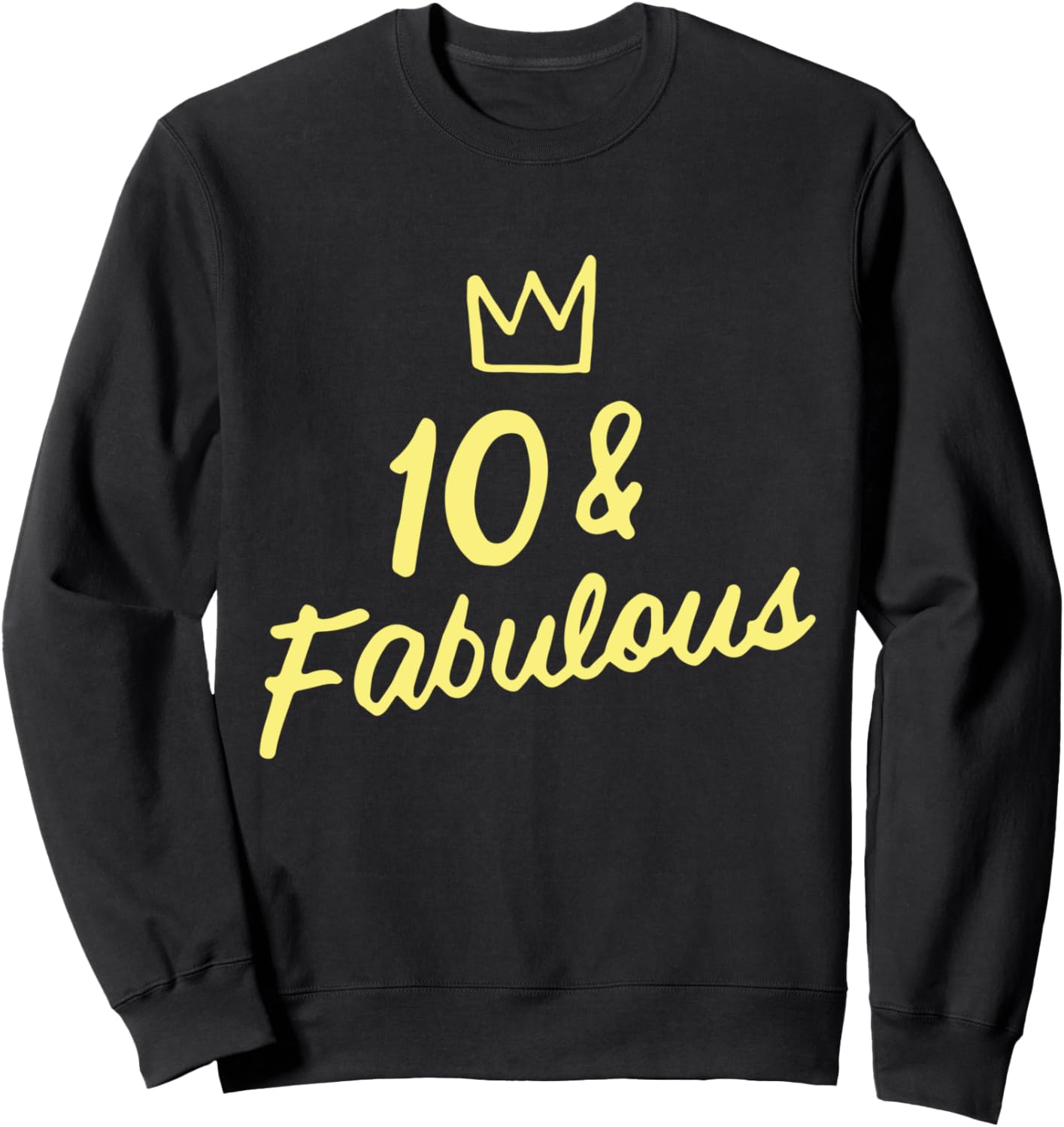 

10-летняя великолепная толстовка для вечеринки в честь 10-летия девочки 10 Years Old 10Th Birthday Gifts For Girls Shop, черный