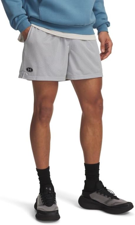 

Мужские шорты из сетки Under Armour Essential (1383355-025, белый/Castle Rock), Mod Graywht