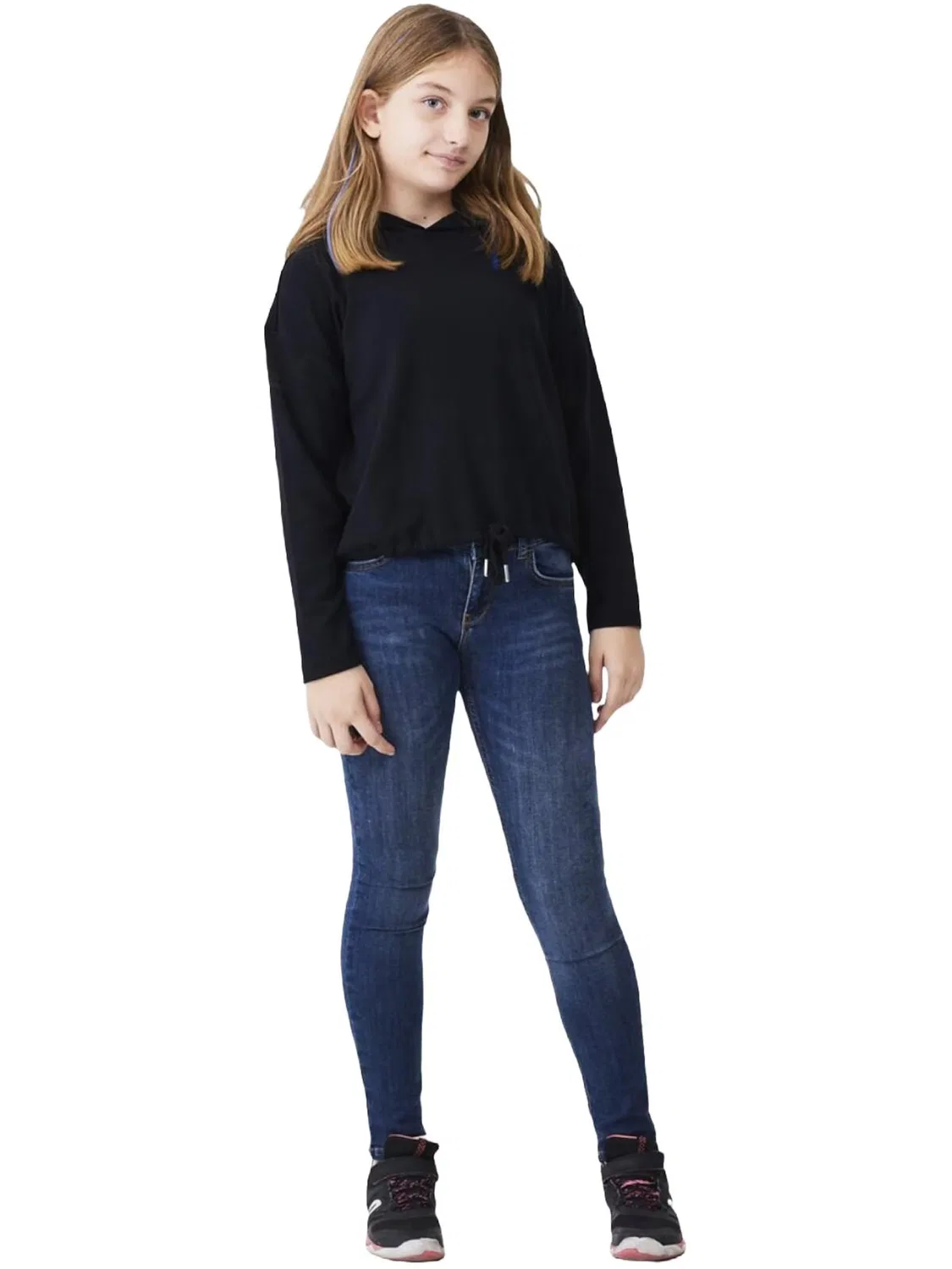 Узкие джинсы LTB Jeans синего цвета — фото 4