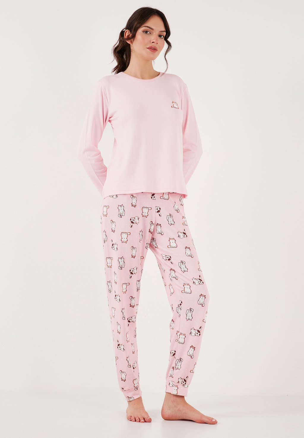 

Пижамный комплект SET REGULAR FIT LELA, светло-розовый