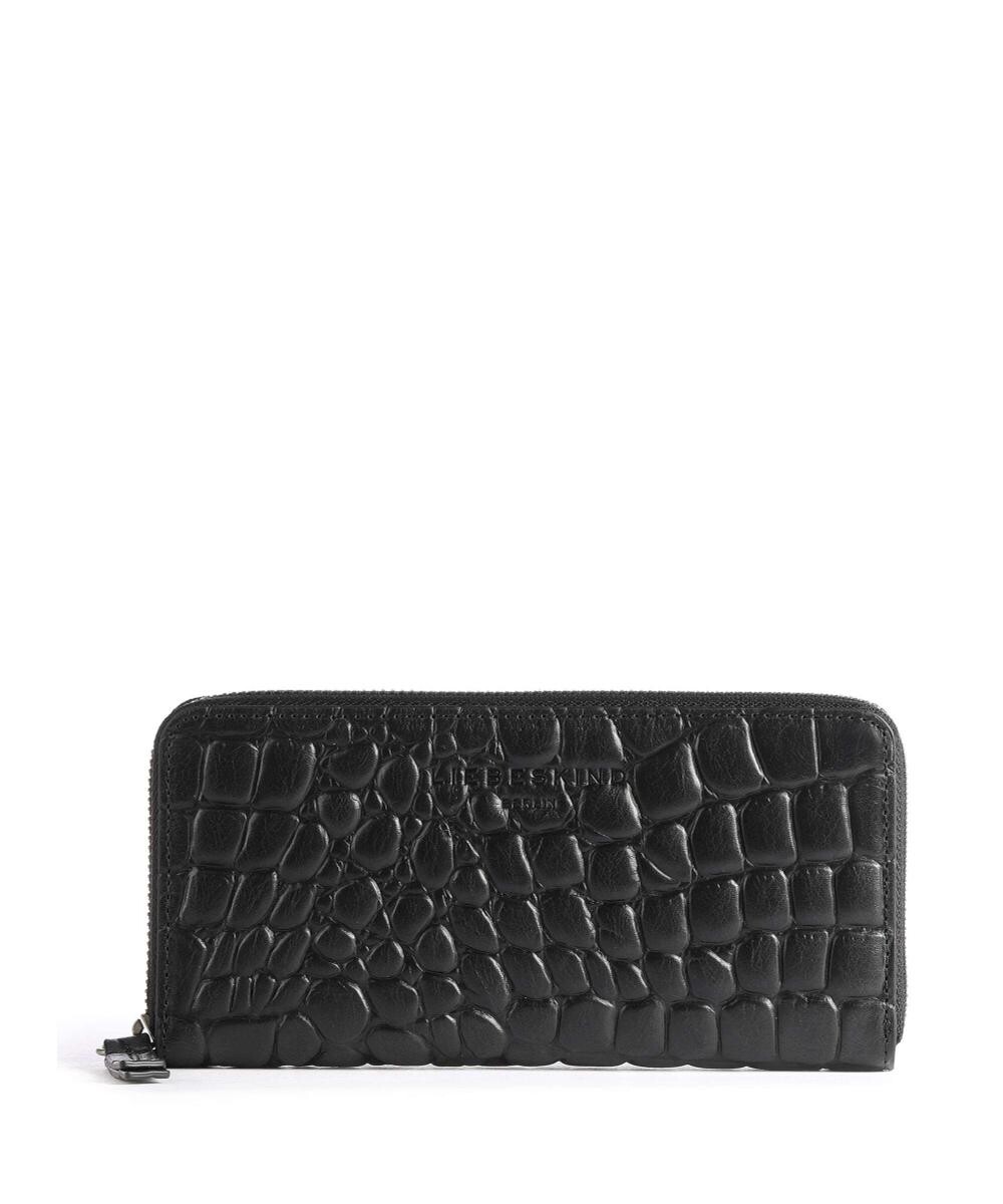 

Кошелек из кожи croco gigi Liebeskind, черный