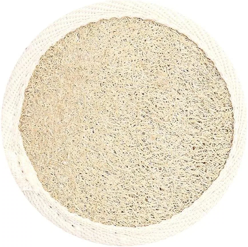 Мочалка для тела из люфы, Xiaojikuaipao, 8 см, Loofah Color — фото 2
