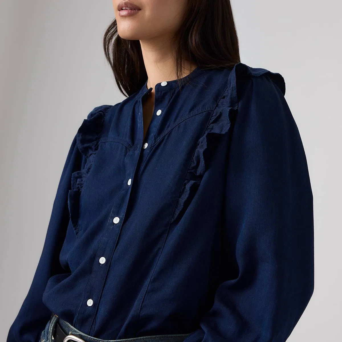Рубашка в стиле вестерн Джесси Levi's, Starry Eyes - Blue — фото 2