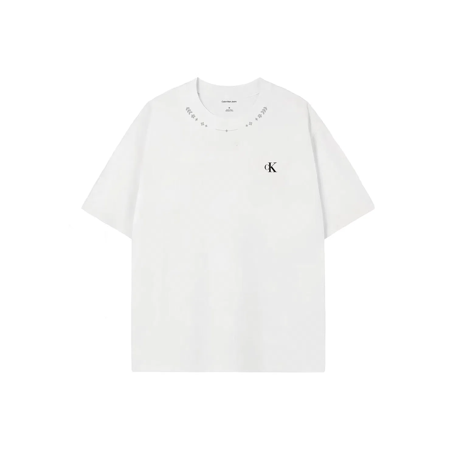 Женская футболка с принтом, Calvin Klein, Black