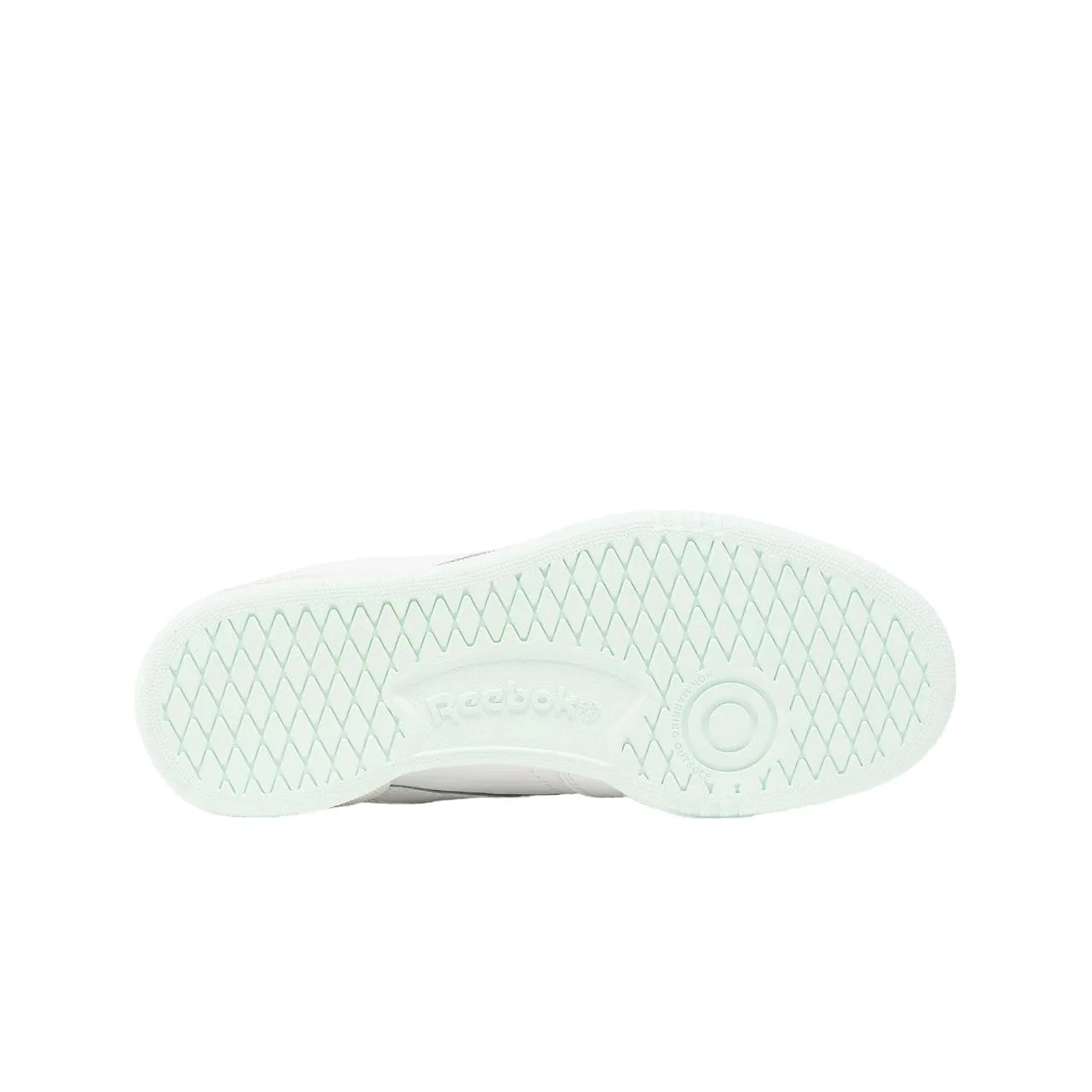 Детские кроссовки для мальчиков кожаные Club C Reebok, Ftwwht Mist Chalk — фото 4