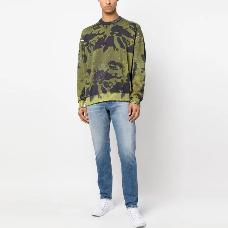 Свитер, Dark Green, SS23, DIESEL — фото 3