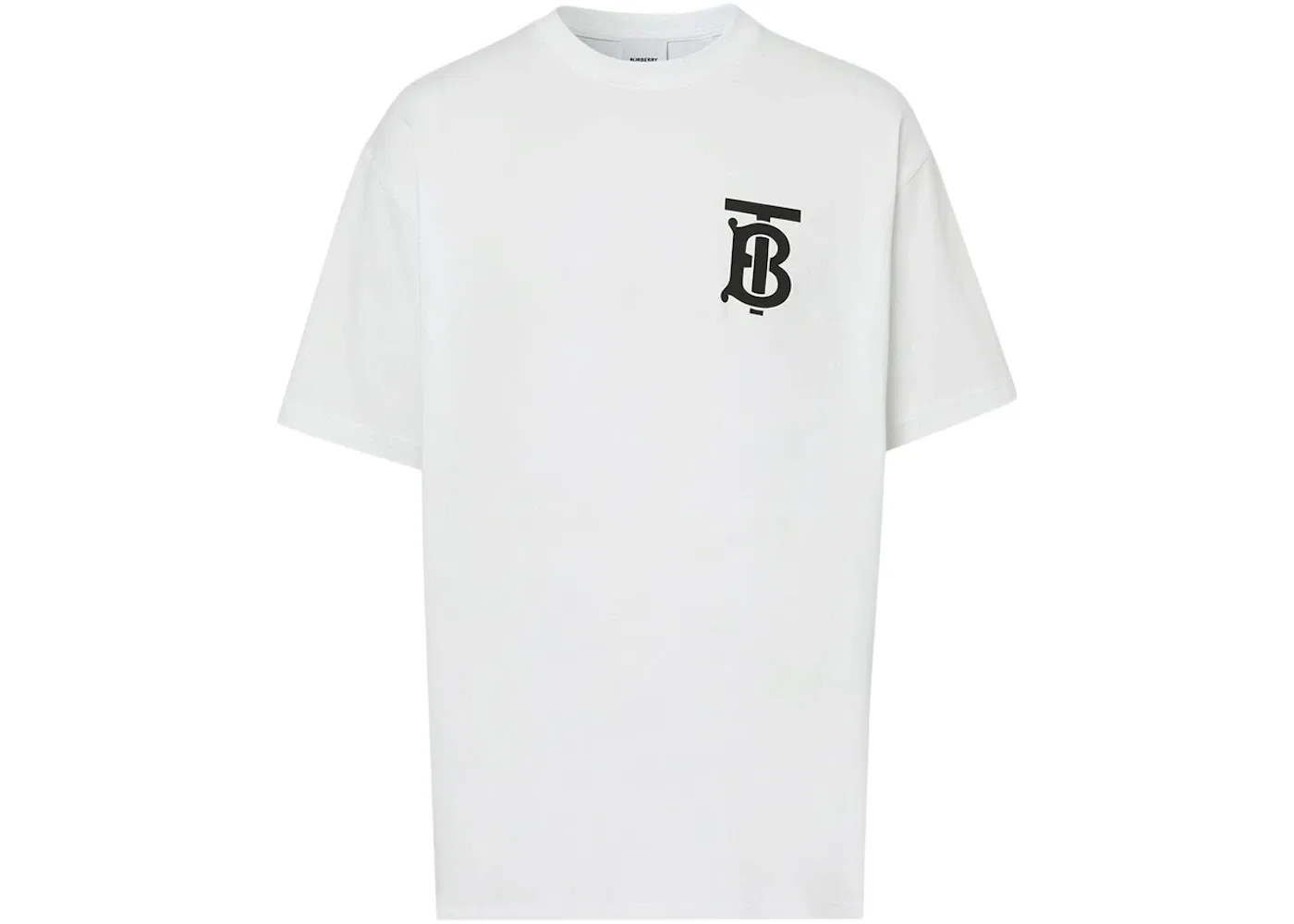 Женская футболка с монограммой Burberry, White