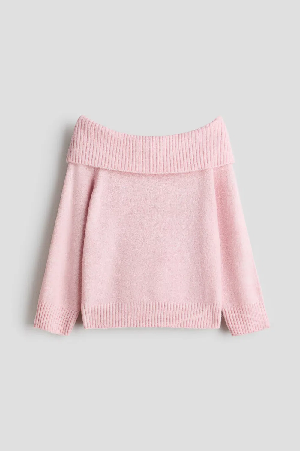 Свитер с открытыми плечами H&M, Hellrosa