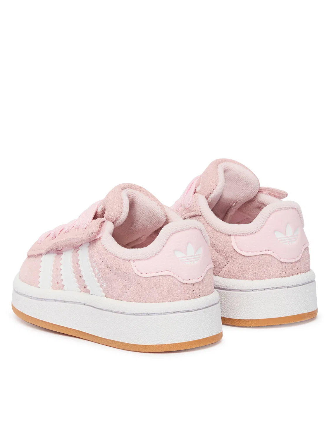 Кроссовки для девочки Campus Comfort Closure Elastic Lace Adidas, розовый — фото 3
