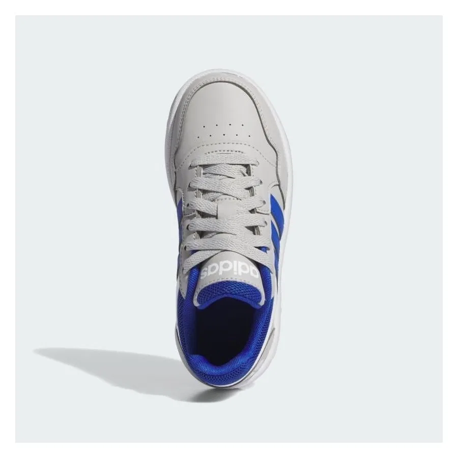 Кроссовки спортивные с синтетическим верхом Sportswear IG3833 Hoops Shoes adidas, Серо-синий — фото 2
