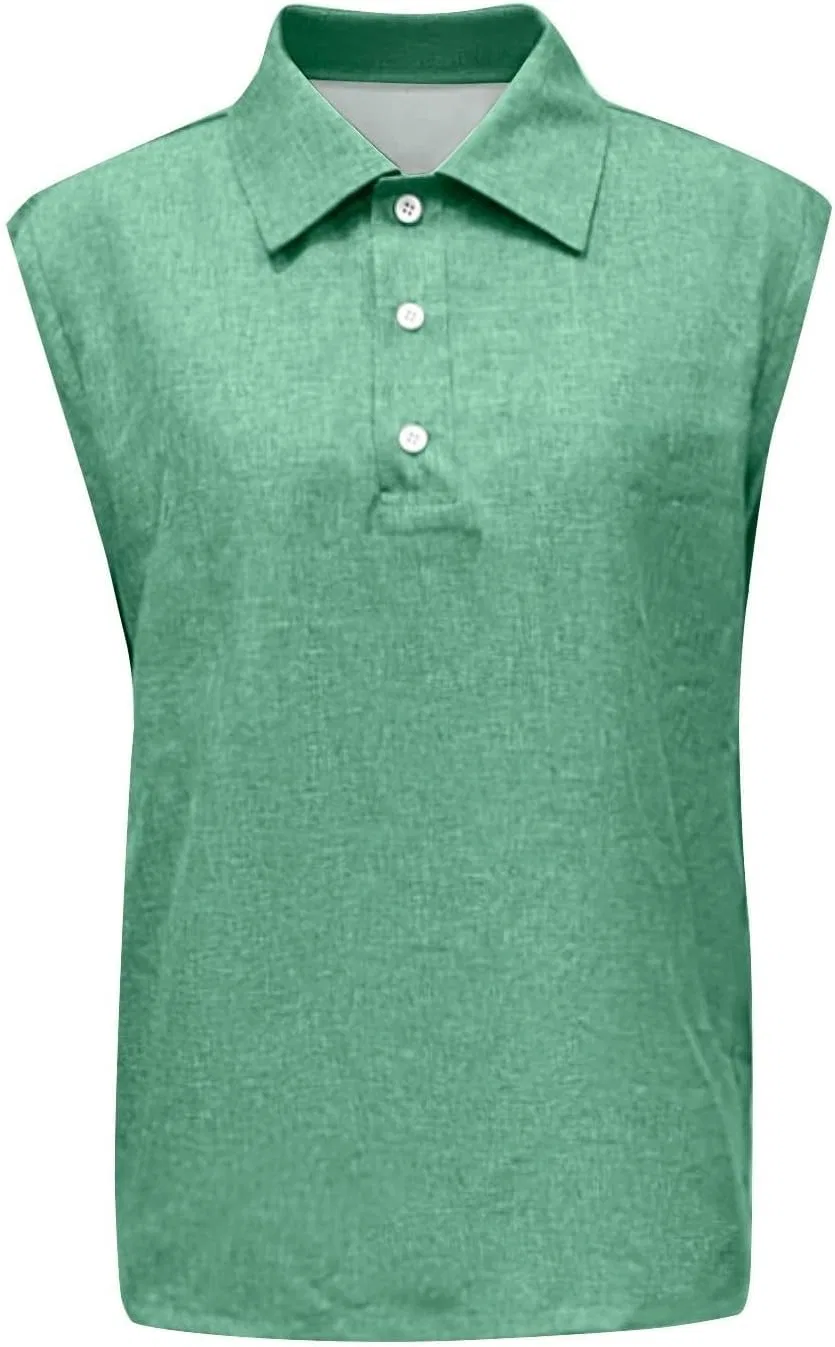 Мужская футболка-борцовка с круглым вырезом Regular Fit, Green — фото 4