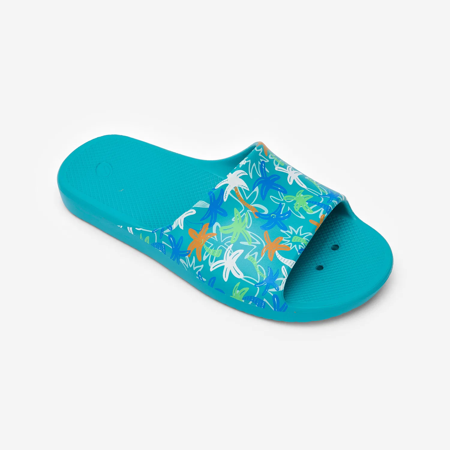 Детские шлепанцы Slap 500 Palm Decathlon, Aquamarin Bunt