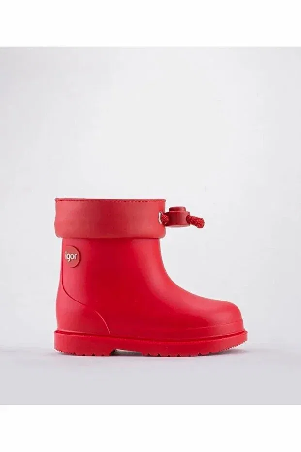 Детские ботинки для девочек с принтом Mendi borreguito children's boots cc335 Igor, Red — фото 2