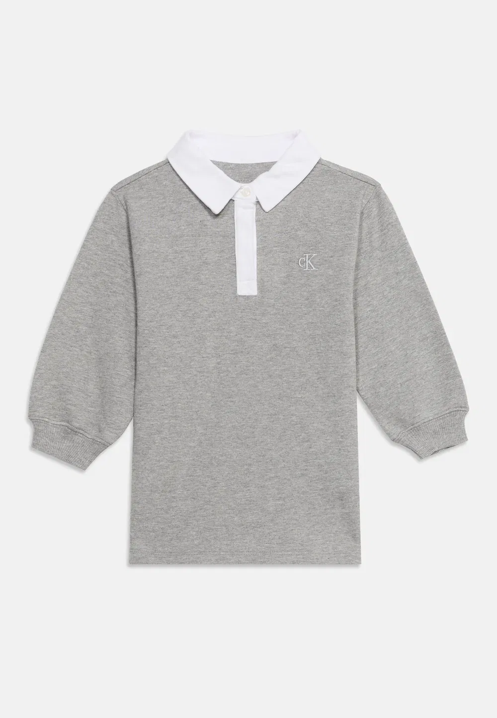 Детское платье-поло - спортивное платье Calvin Klein Jeans, Platinum Heather