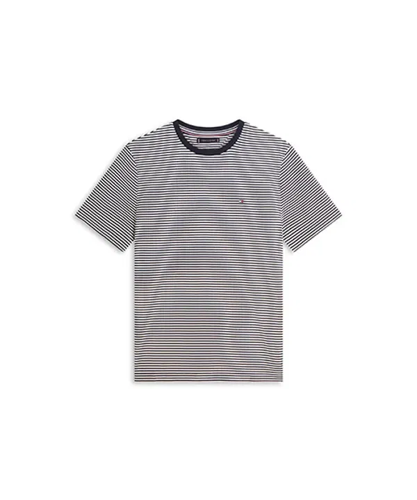 Футболка поло с полоской, Tommy Hilfiger, синяя — фото 2