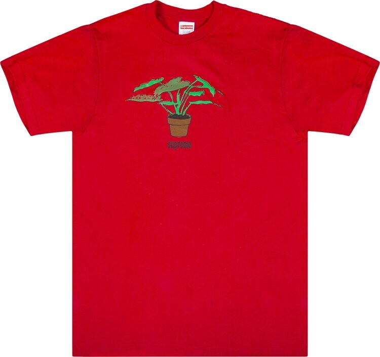 

Футболка Supreme Plant T-Shirt 'Red', красный