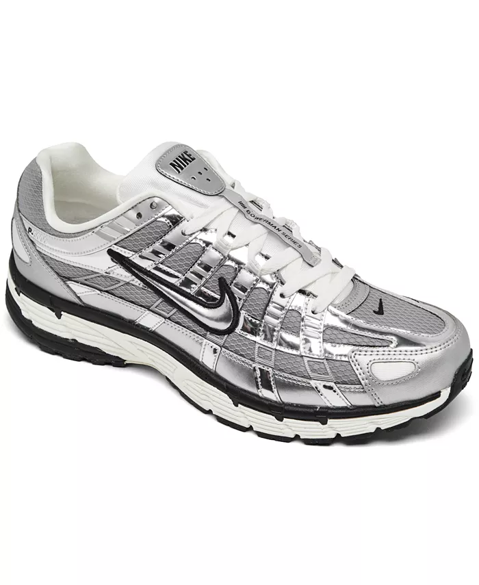 

Мужские повседневные кроссовки P-6000 от Finish Line Nike, серебряный