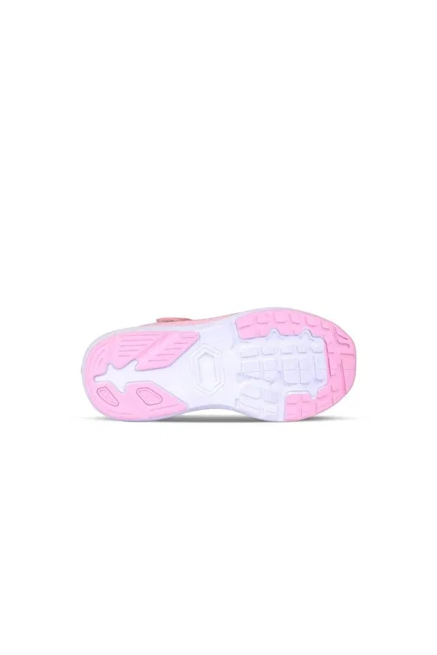 Детские кроссовки для девочек с принтом Vicco, Pink — фото 4