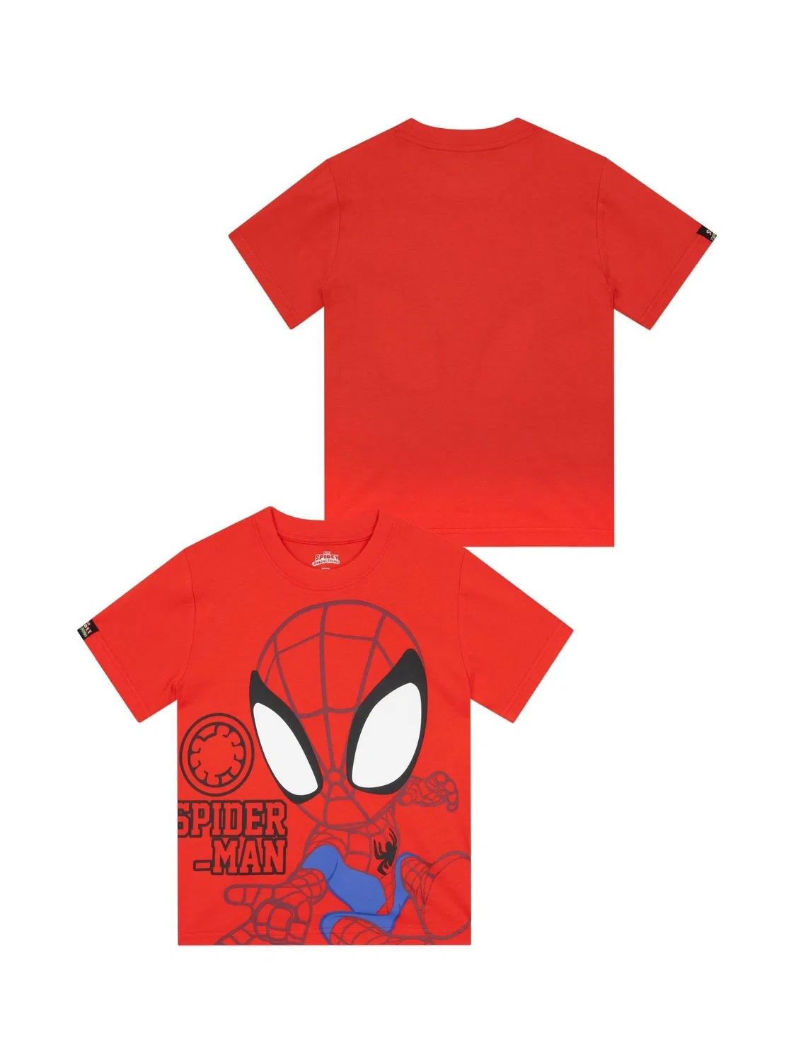 Футболка Marvel Spidey and His Amazing Friends, 2 шт. Character, красный — фото 2