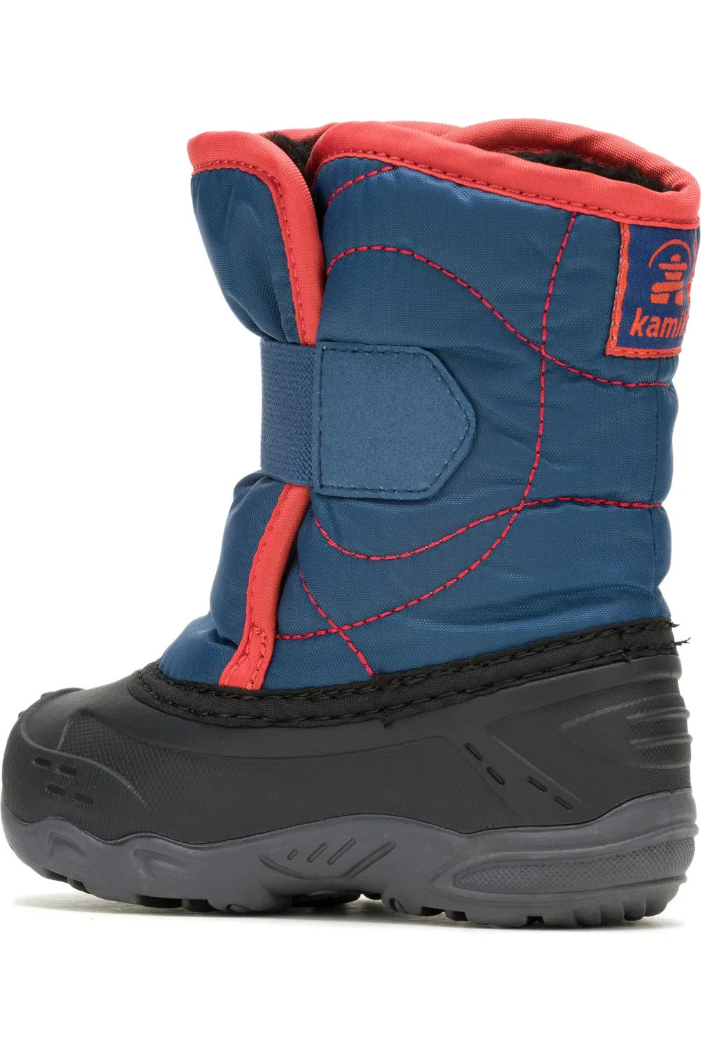 Детские ботинки водонепроницаемые с меховой подкладкой Snowbug 5 Kamik, Neon/Orange — фото 2