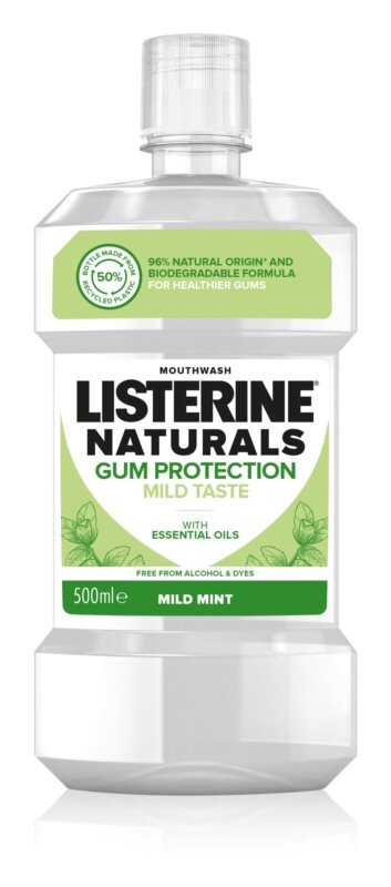 

Жидкость для полоскания рта Listerine Naturals Gum Protection