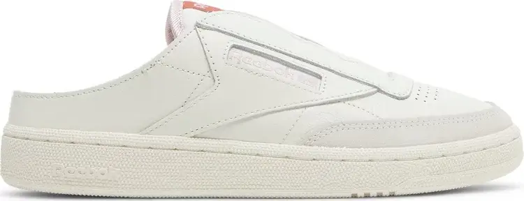 

Кроссовки wmns club c laceless mule 'chalk' Reebok, белый