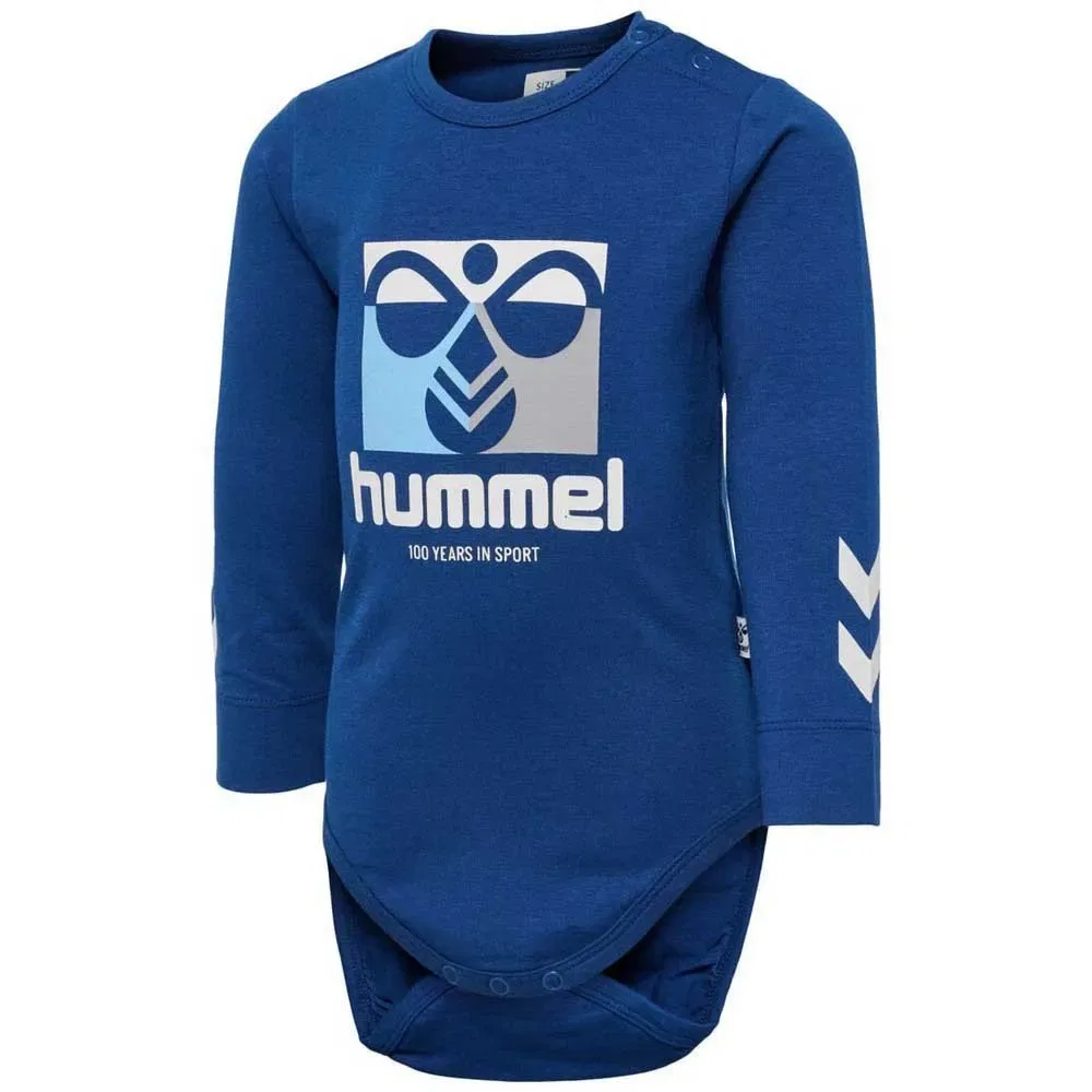 Футболка с длинным рукавом Ouen Hummel, синий — фото 3