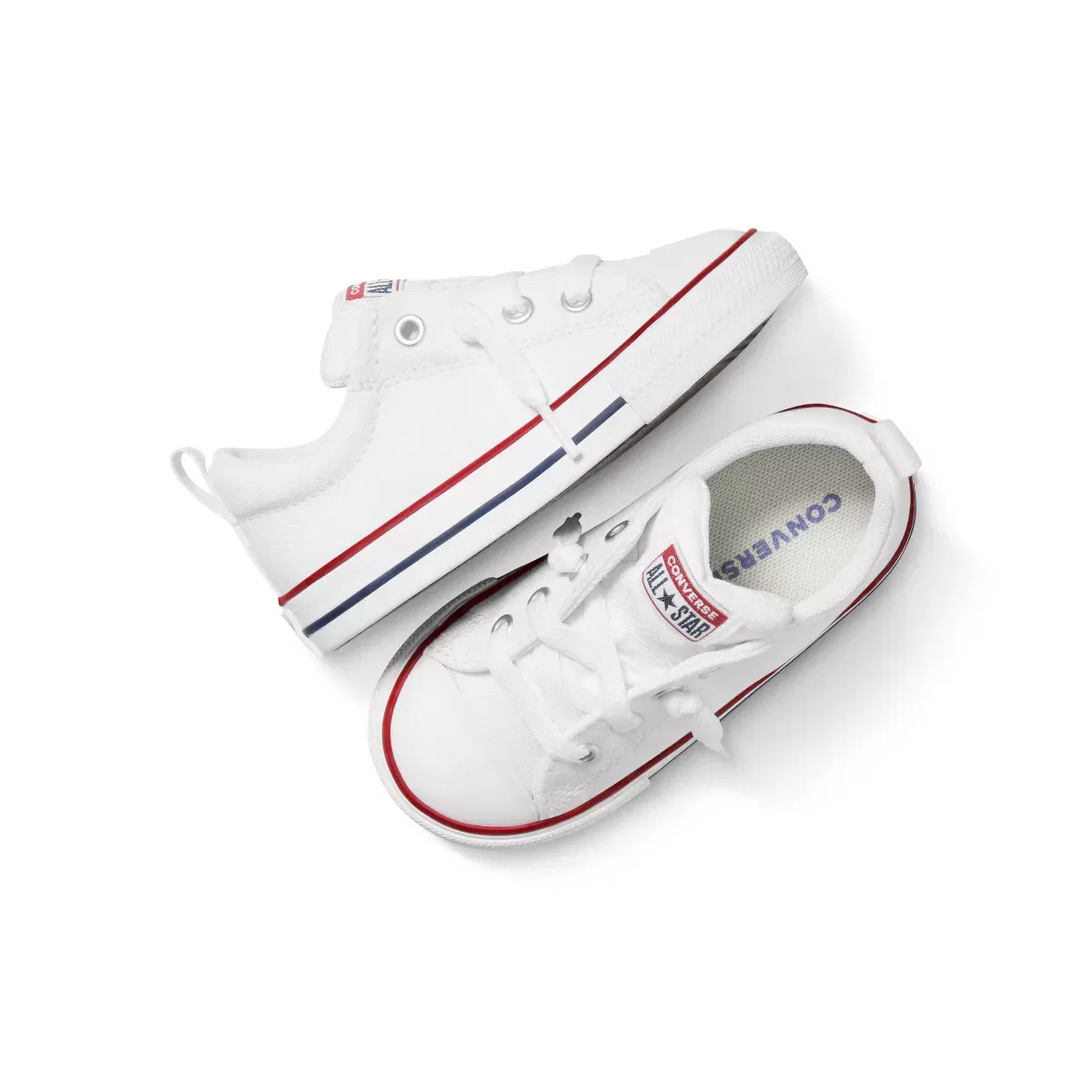 Детские кроссовки для девочек с принтом гепарда Converse, White — фото 4