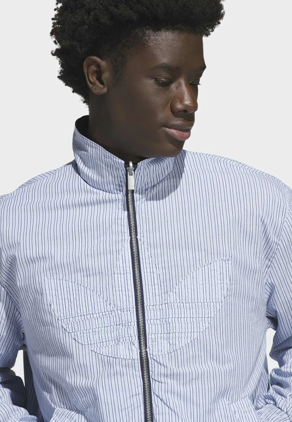 Тренировочная куртка Firebird, унисекс - тренировочная куртка Adidas Originals, Night Indigo Clear Sky — фото 4