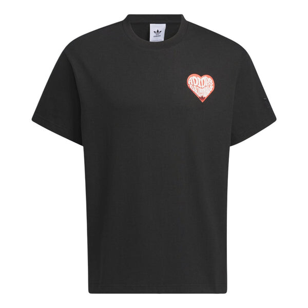

Футболка оригиналы v day футболка с коротким рукавом азиатские размеры Adidas, черный