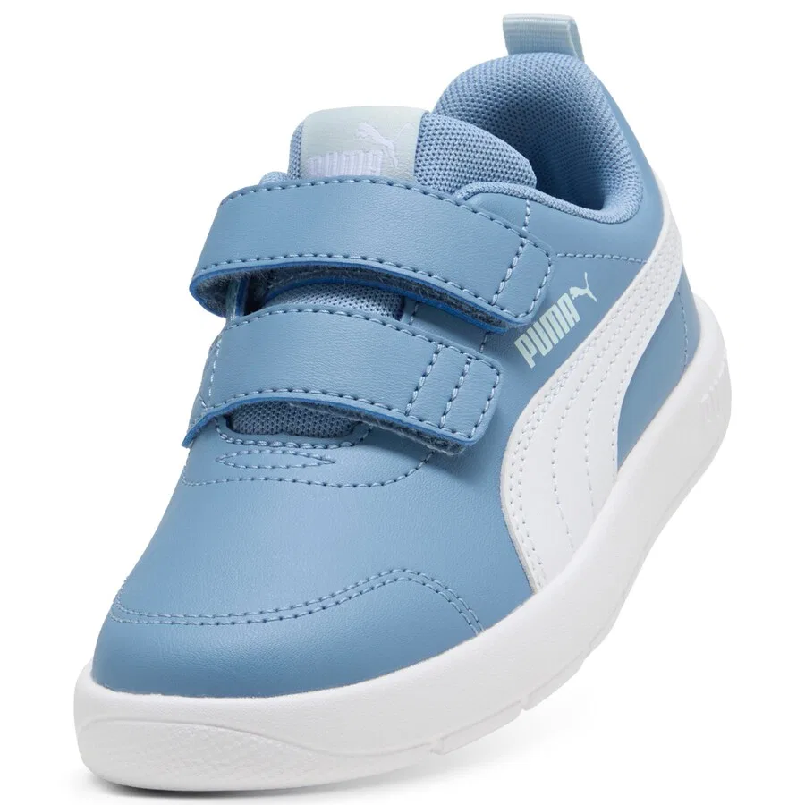 Кроссовки PUMA 'Courtflex V3' синего цвета — фото 3