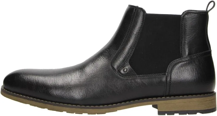 Fitters Footwear That Fits Мужские ботинки челси Jim Elegant больших размеров, черные и коричневые, классические ботильоны, обувь больших размеров Jim, размеры 46 47 48 49 50 51 52 53 54