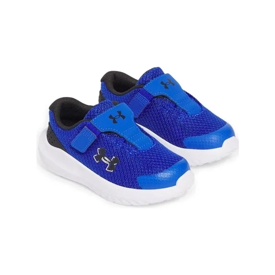 Детские кроссовки с липучками Surge 4 AC Under Armour, Синий — фото 2