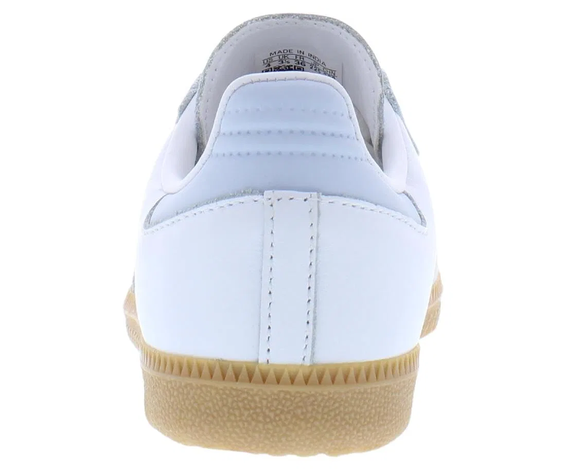 Детские спортивные кроссовки для мальчиков Samba Og J Adidas, White Halo Blue Gum 3 White Footwear — фото 4