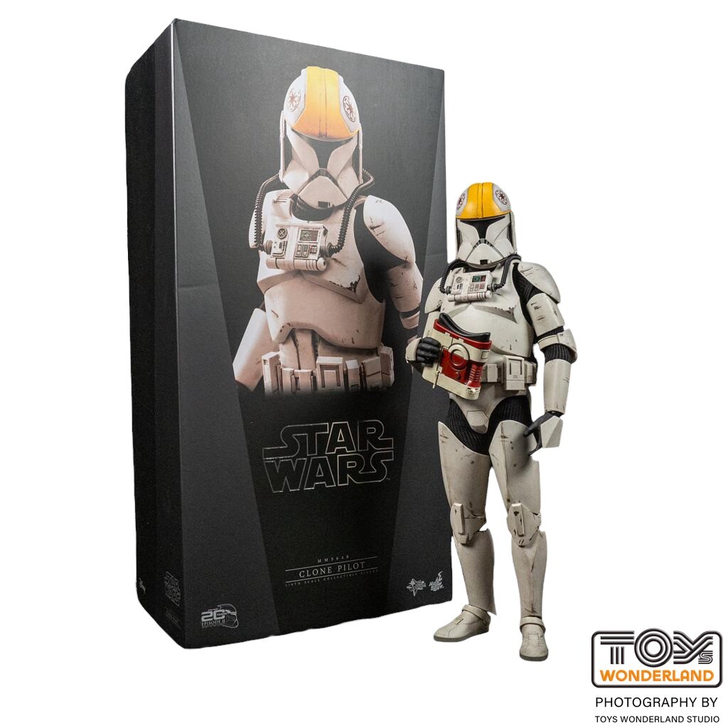 

Фигурка Hot Toys Star Wars Episode II: Attack of the Clones, Clone Pilot, MMS648, 30 см