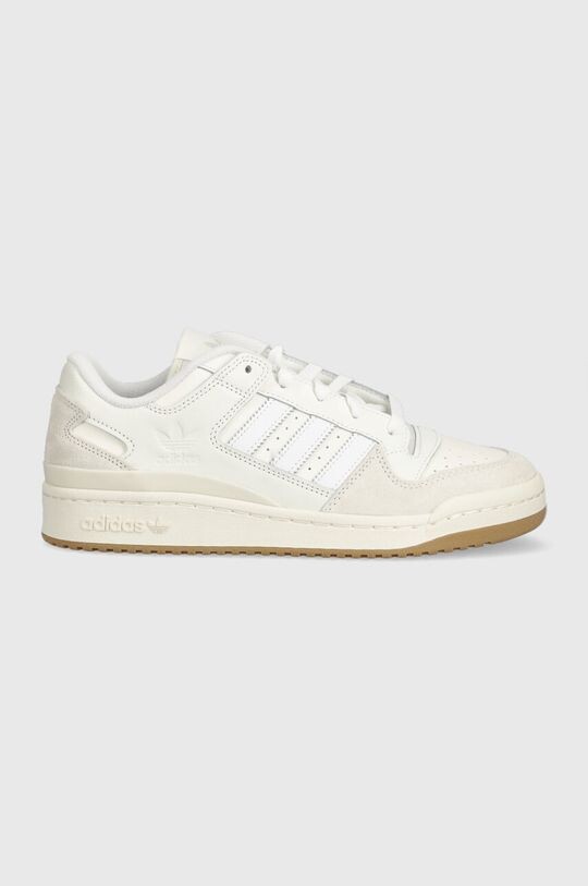 Форум Низкие кожаные кроссовки adidas Originals, белый