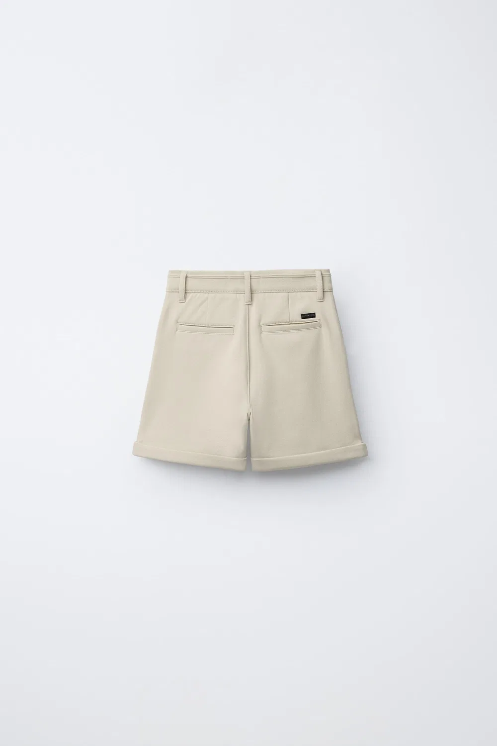 Удобные бермудские шорты ZARA, Beige — фото 2