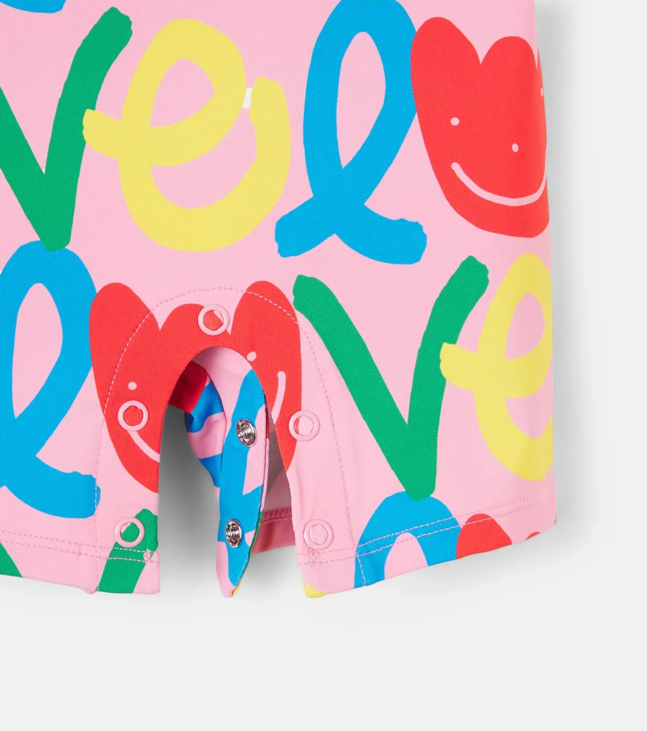 Купальник-рашгард с принтом Stella Mccartney Kids, мультиколор — фото 3