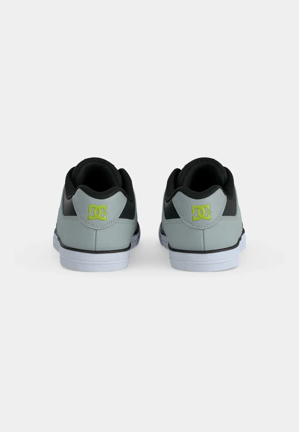 Чисто унисекс - скейтбордистские кроссовки Dc Shoes, Black/Grey/Lime — фото 4