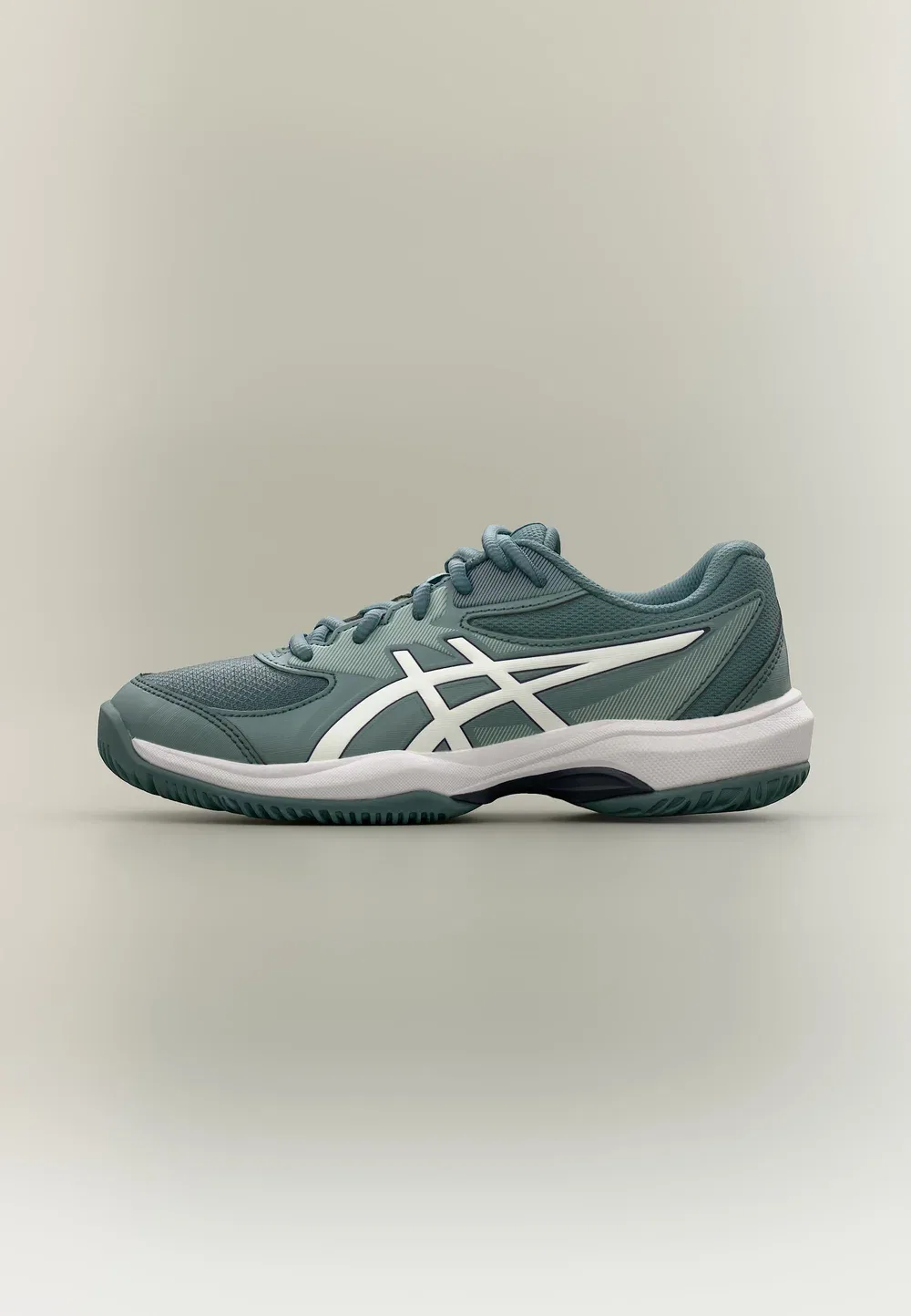 Игровые кроссовки Gel унисекс - теннисные кроссовки для разных типов кортов Asics, Foggy Teal/White