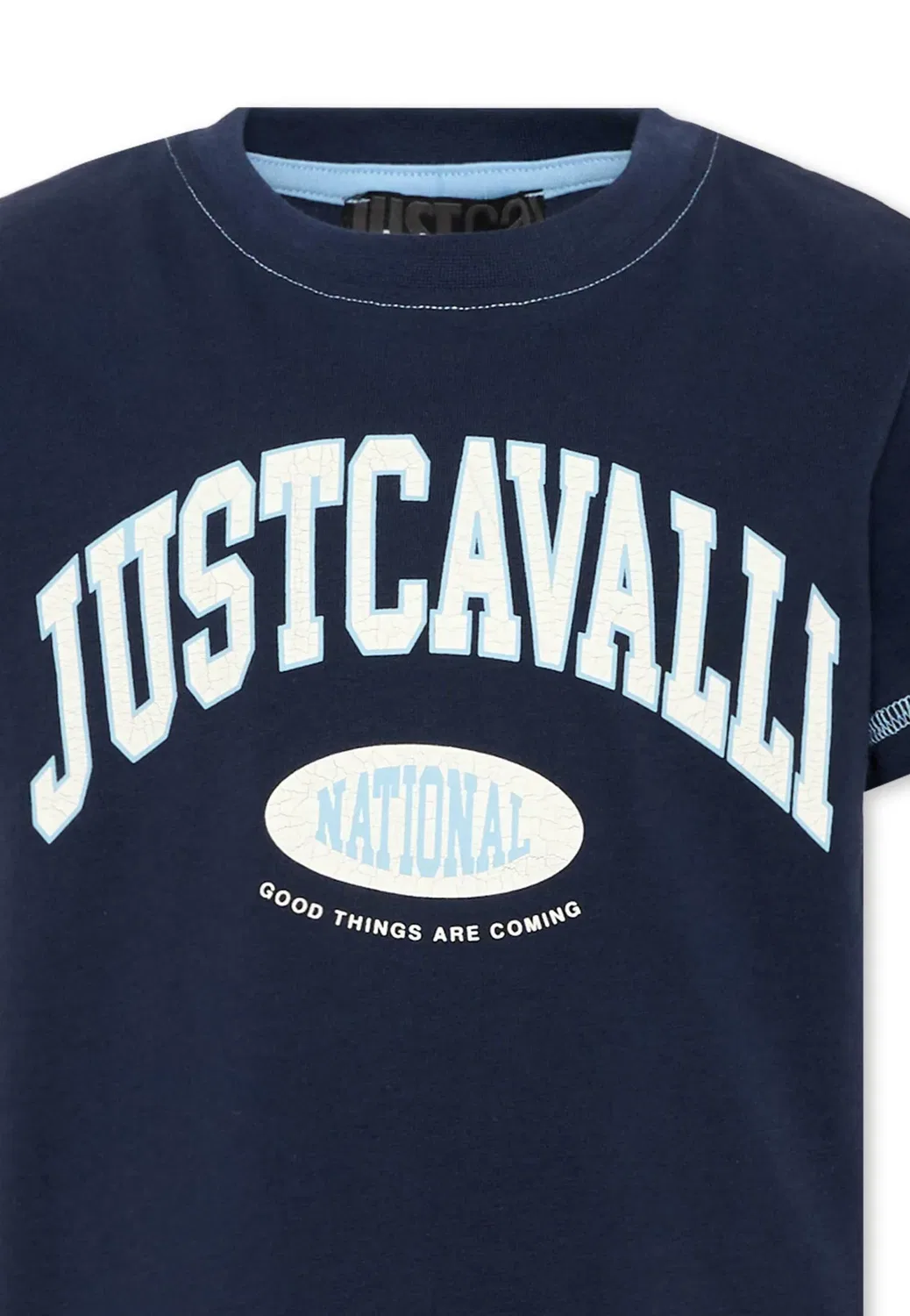 Футболка - футболка с принтом Just Cavalli, Blue — фото 3