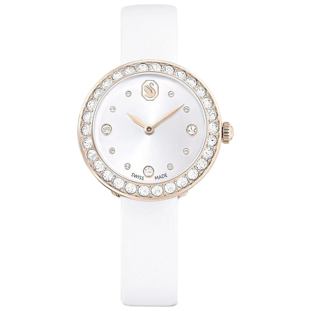 Детские кроссовки белые с декором Swarovski Matrix Tenis Die Grup