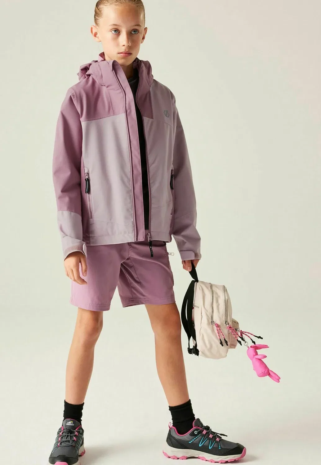 Унисекс - водонепроницаемая куртка Dare 2B, Mauve Shadow Dusky Orchid — фото 2