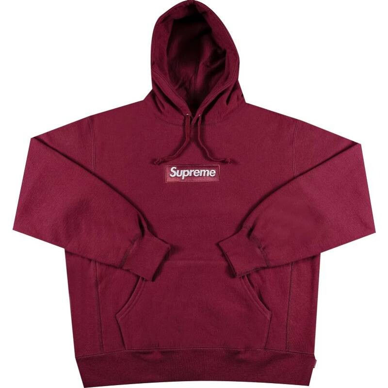 

Худи Supreme Box Logo, фиолетовый