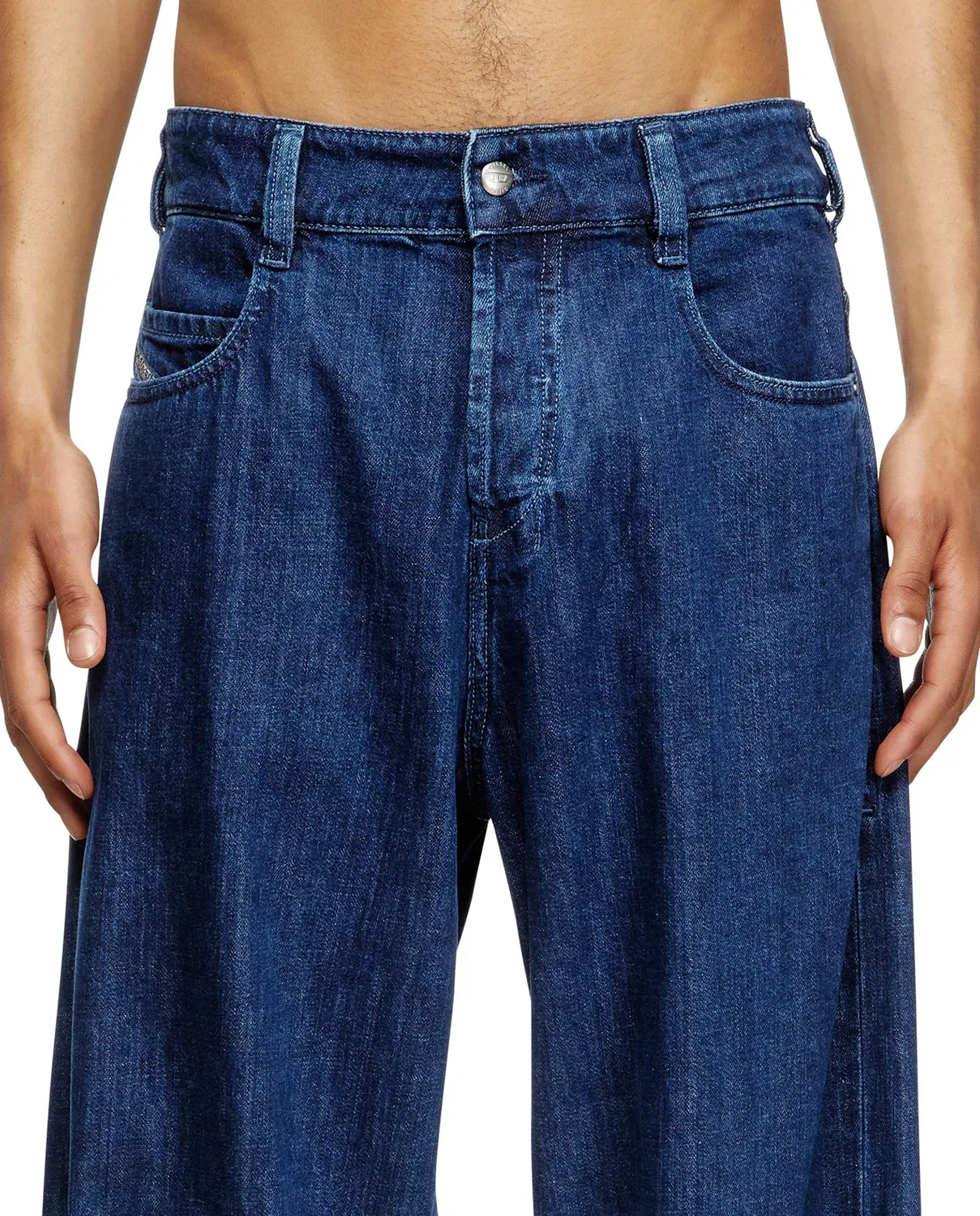 Мужские джинсы свободного кроя Diesel, Azul Denim — фото 3