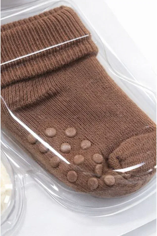 Детские носки с нескользящей подошвой 9 пар Yetiş Socks, Multicolor — фото 2