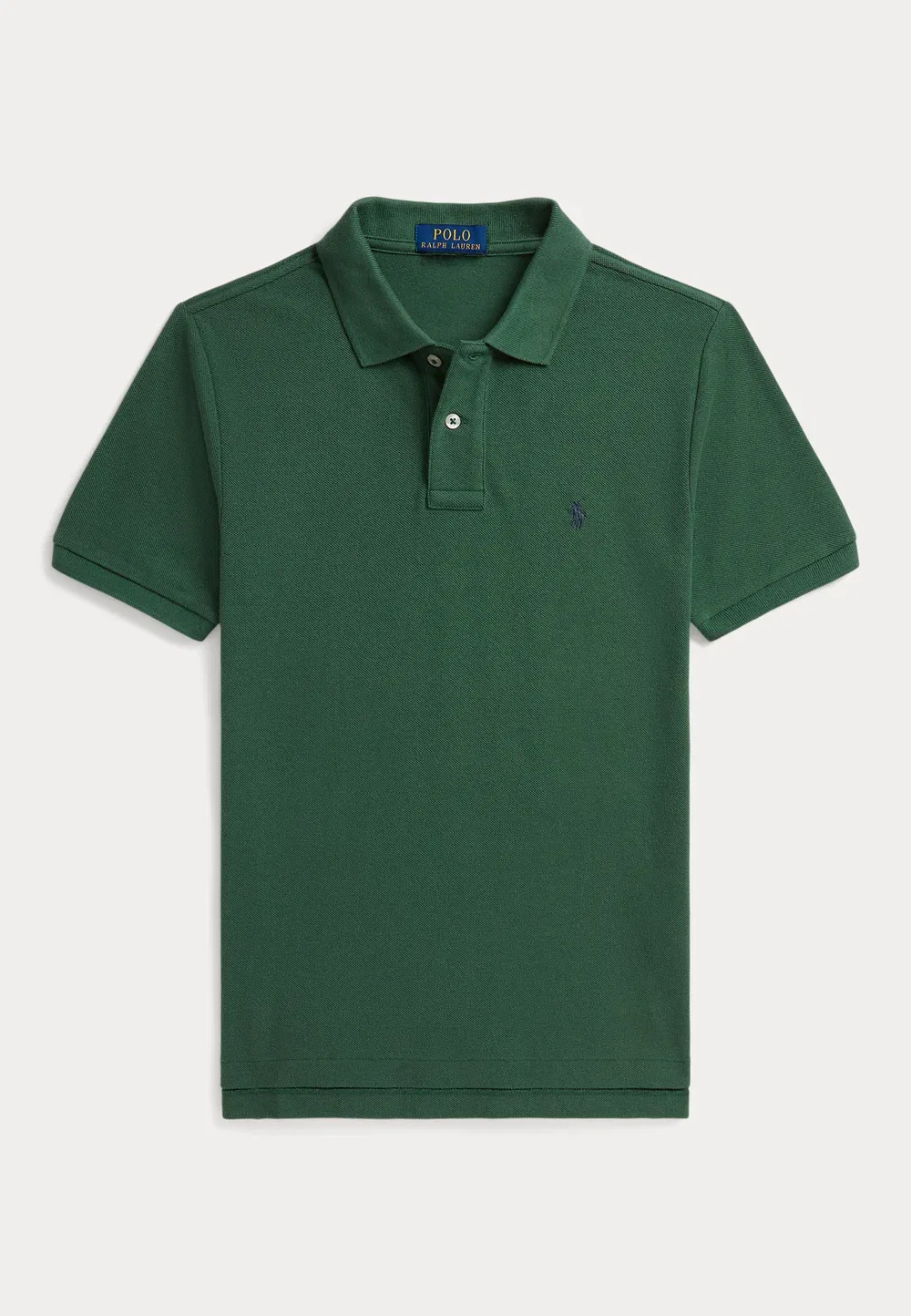 Знаменитая сетчатая рубашка-поло, размер 7-14 лет - рубашка-поло Polo Ralph Lauren, Verano Green