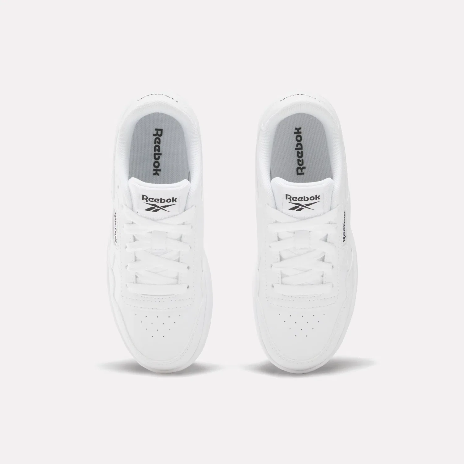 Детские кроссовки на шнуровке Reebok Classic, White — фото 3