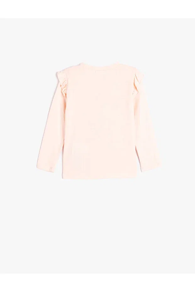 Детская футболка с длинным рукавом Unicorn t-shirt Koton, Rose — фото 2