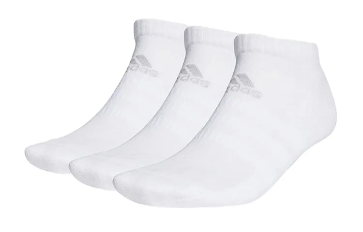Детские носки-невидимки 3 пары Adidas, White